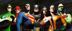 Original Seven (Box Canvas) by DC - Box Canvas sized 46x20 inches. Available from Whitewall Galleries